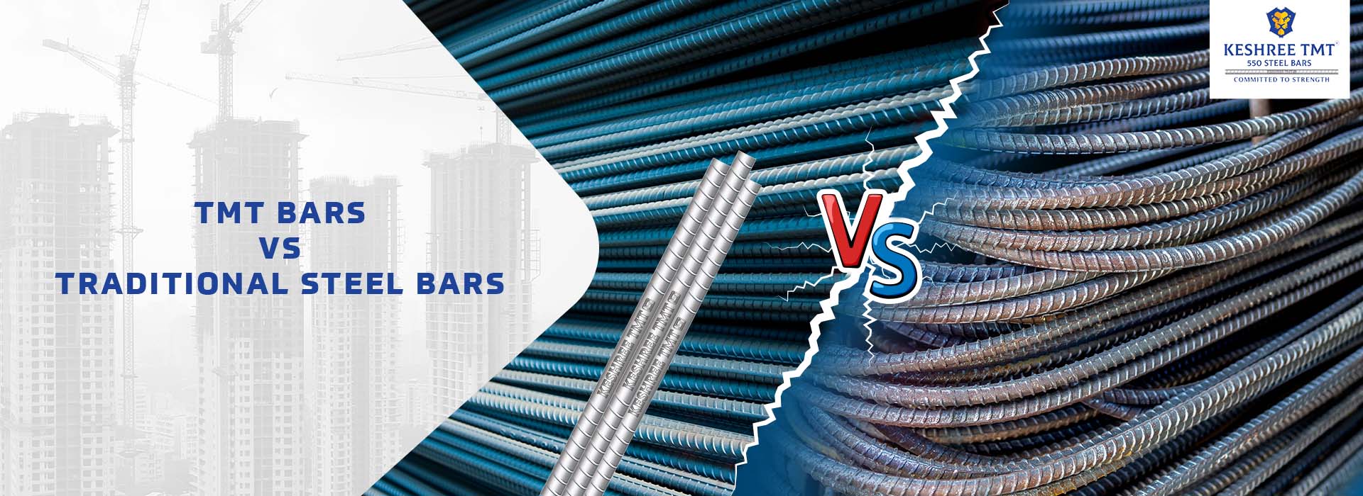 TMT Bars vs. Traditional Steel Bars: Key Differences and Advantages